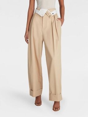 KBB by Kahlana Baggy Leg "The Waist Curtain Trouser"
